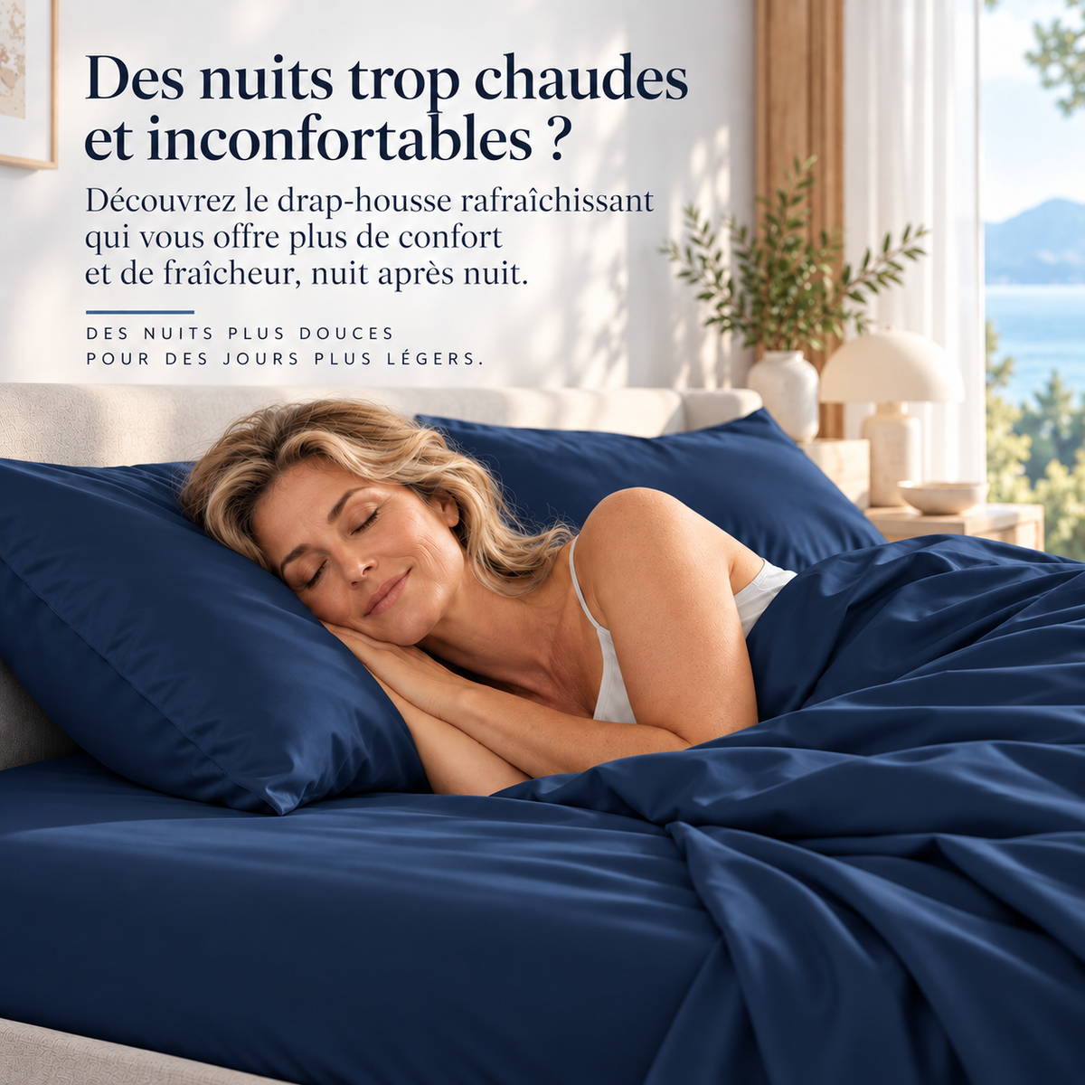 MELYVANE — DRAP-HOUSSE RAFRAÎCHISSANT