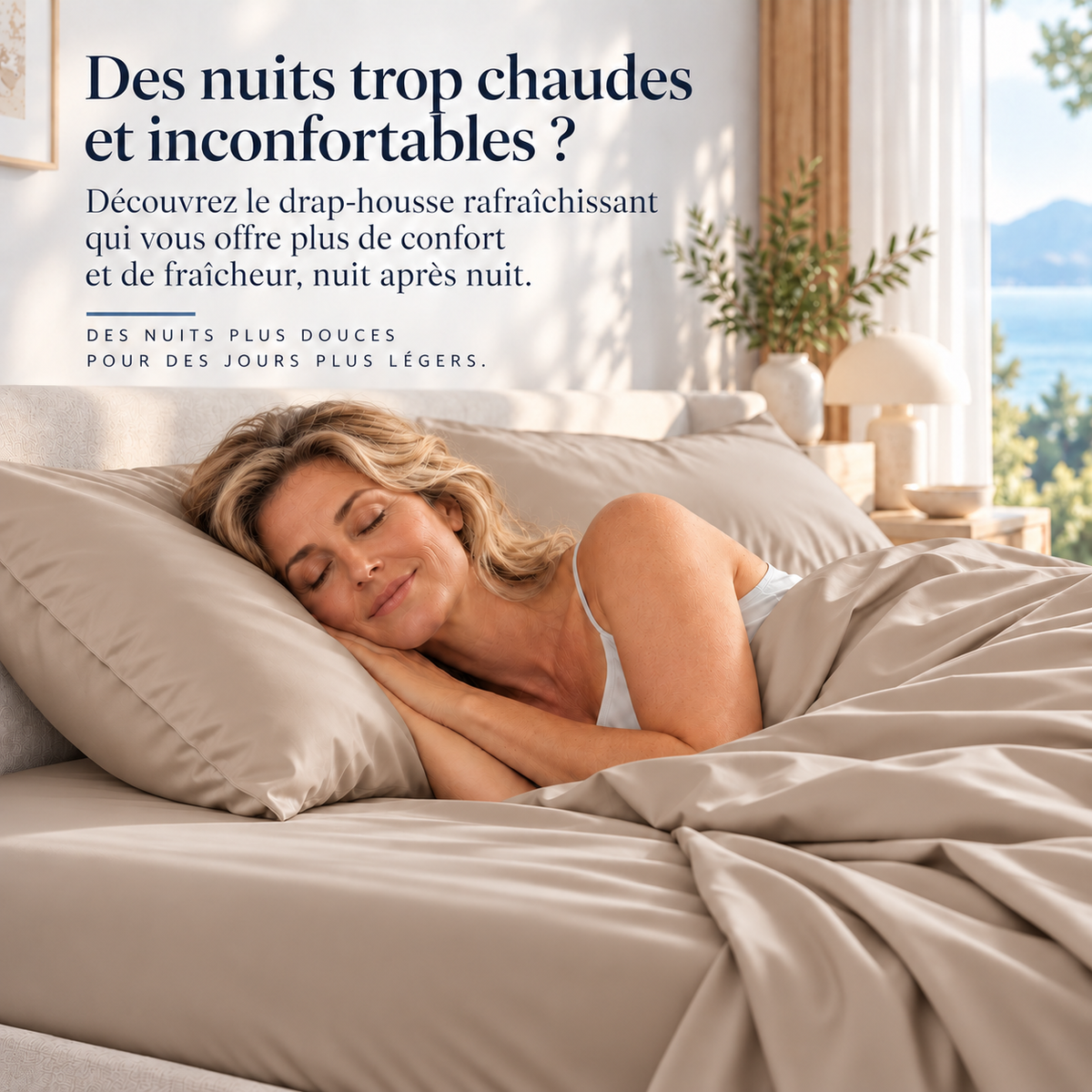 MELYVANE — DRAP-HOUSSE RAFRAÎCHISSANT